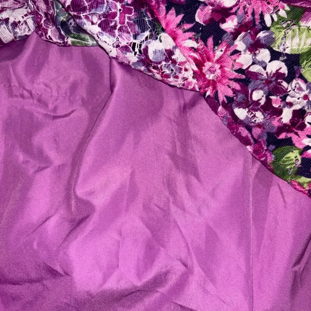 Gymboree Purple Floral Girls Dress